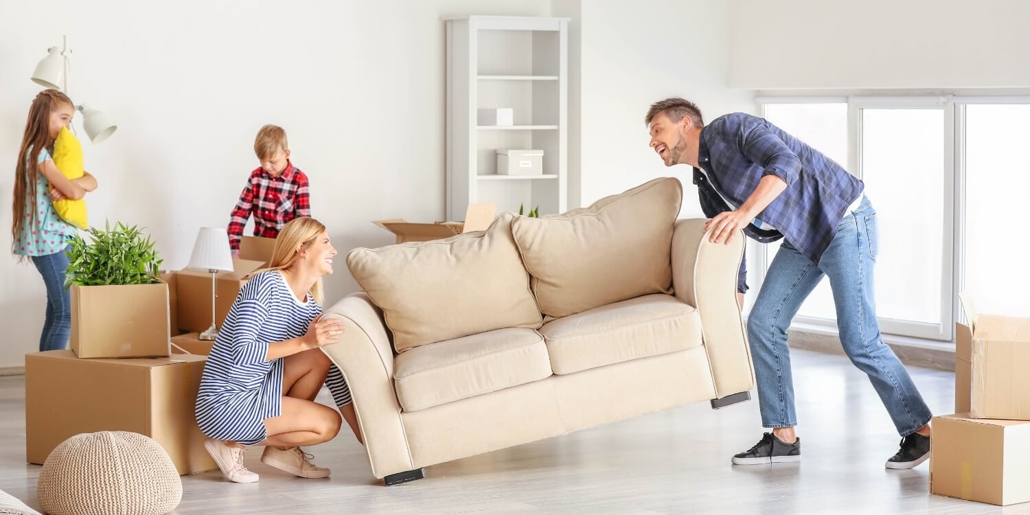 how to move a couch by yourself