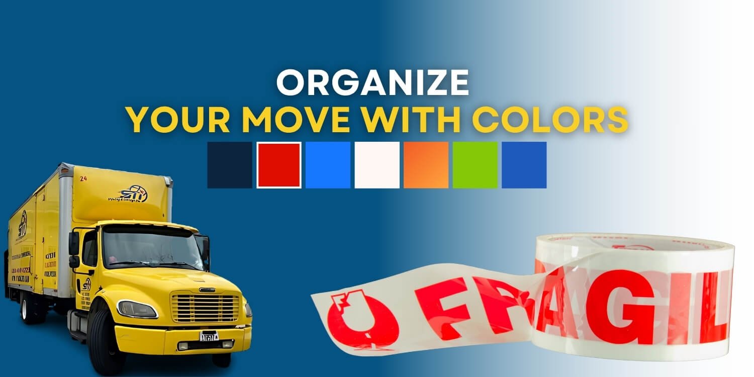 colored packing tape